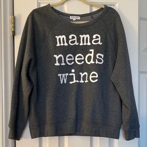 🍷Mama Needs Wine Sweatshirt